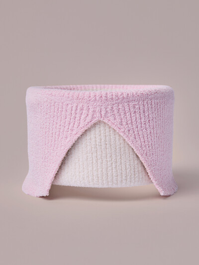 High Neck Warmer Pink