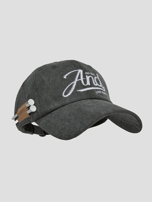 Pigment Ball Cap Dark Gray