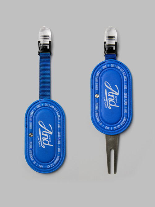 Calligraphy Putter Keeper Blue