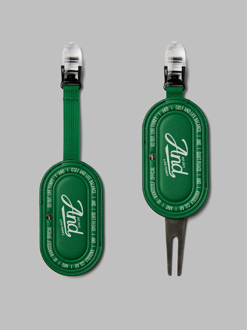 Calligraphy Putter Keeper Green