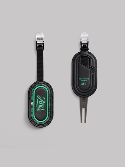 Calligraphy Putter Keeper Black Green
