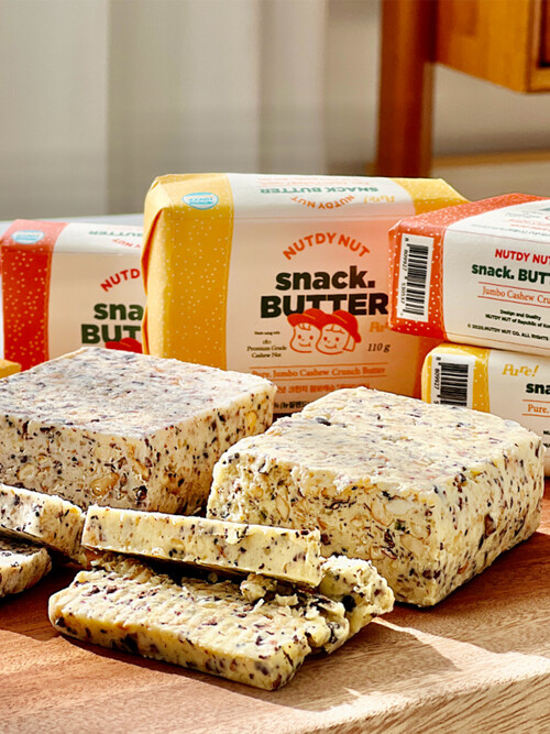 넛디넛 크런치 캐슈 스낵버터(퓨어/고메) 110g