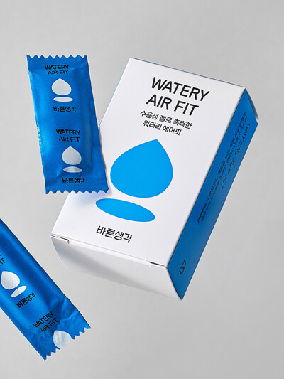 WATERY AIR FIT (12P) - 수용성 젤로 촉촉 초박형 콘돔
