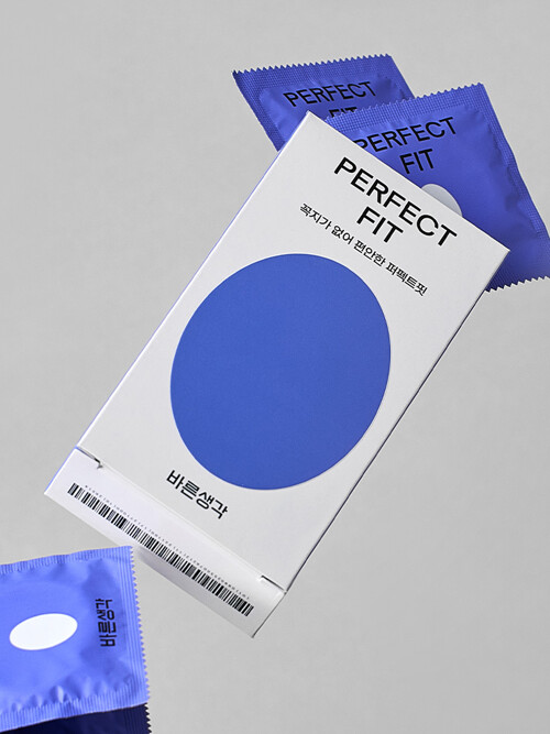 PERFECT FIT (12P) - 꼭지가 없어 편안한 무꼭지 콘돔