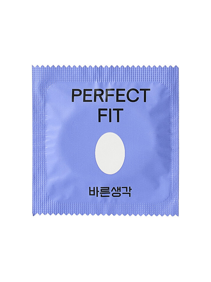 PERFECT FIT (12P) - 꼭지가 없어 편안한 무꼭지 콘돔