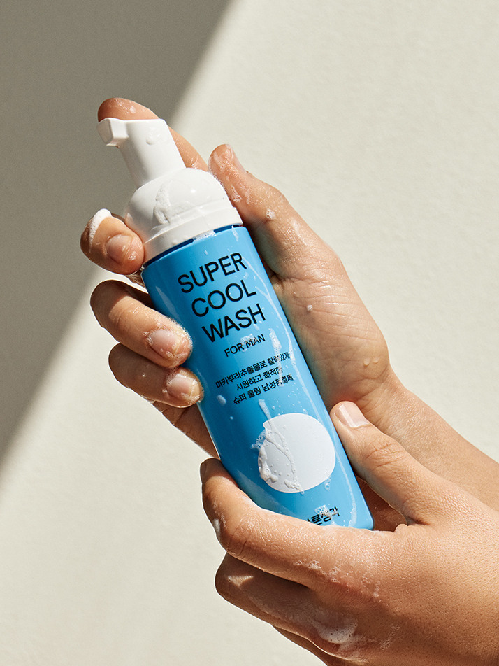 SUPER COOL WASH FOR MAN 200ml