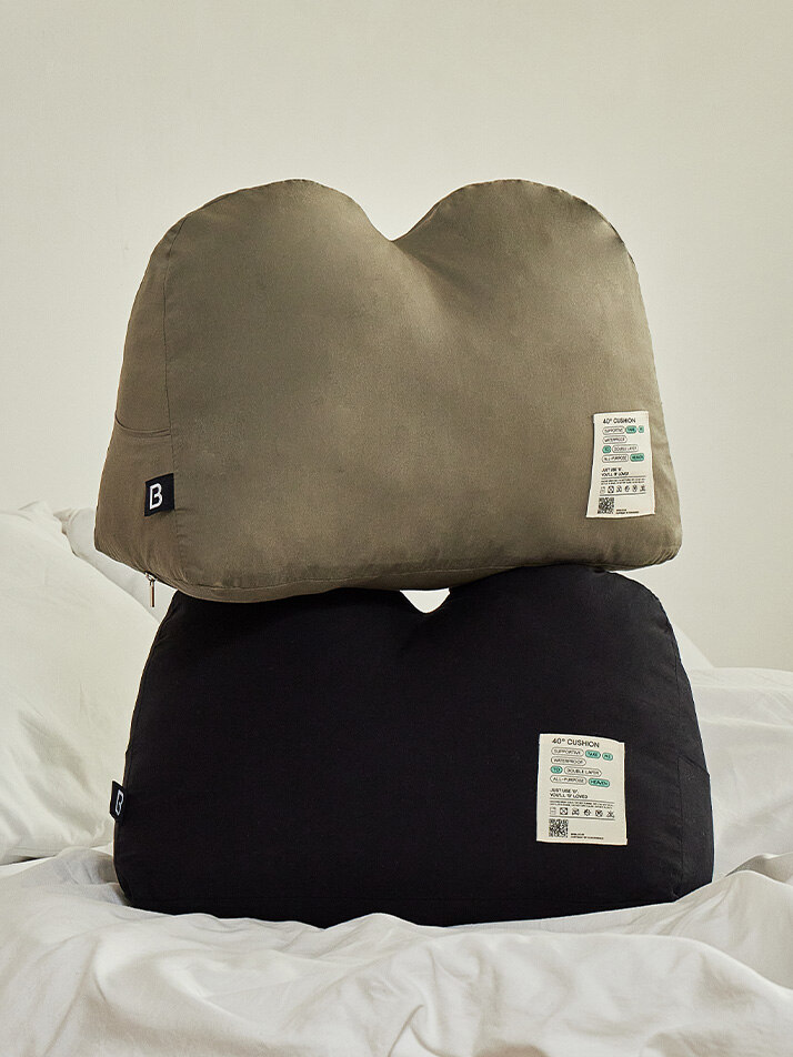 AN ANGLE OF FORTY DEGREES ORGASM CUSHION - KHAKI