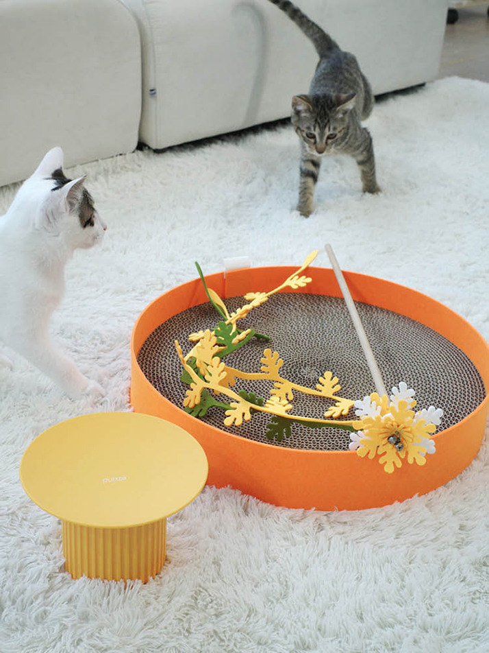펠트 스크래쳐 오렌지 - PURRRE 푸르르