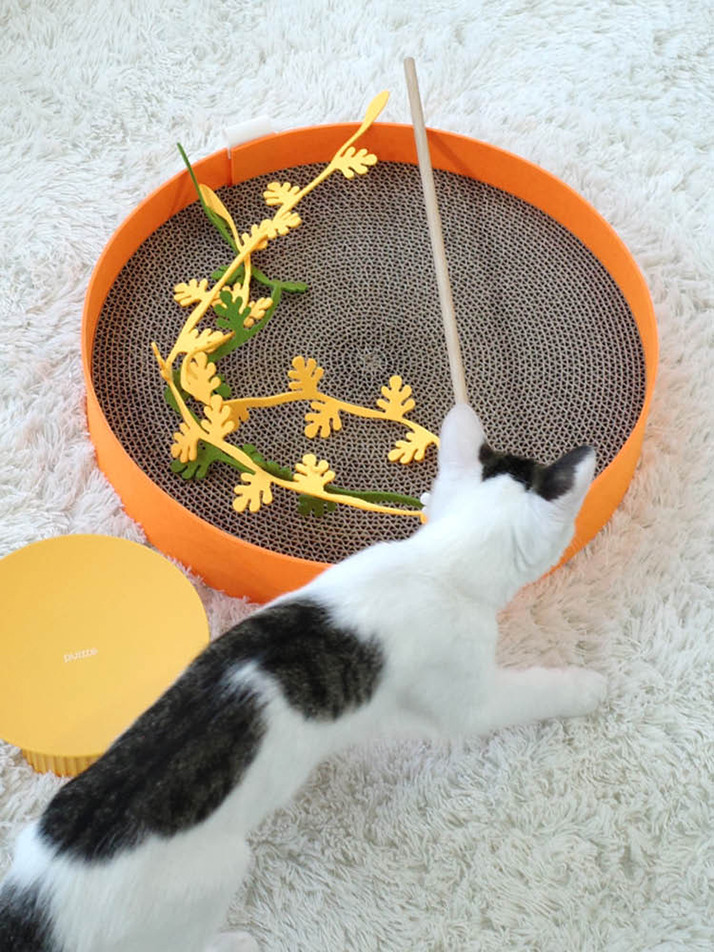 펠트 스크래쳐 오렌지 - PURRRE 푸르르