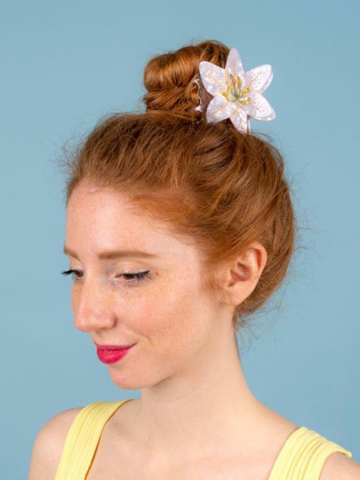 백합 헤어집게핀 - COUCOU SUZETTE 쿠쿠수제뜨