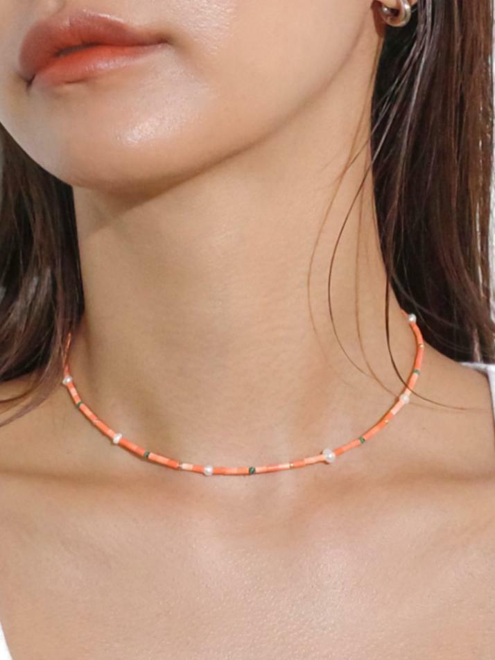 Orange Mix Choker - SUM1S 썸원스