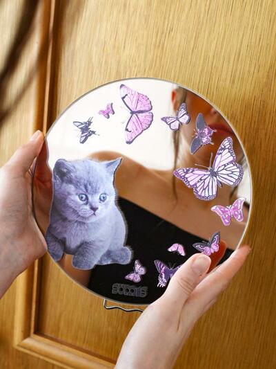 고양이와 나비 탁상 거울 - SUM1S 썸원스