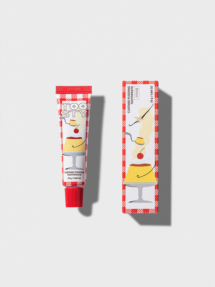 투스티 커스터드푸딩 치약 25g