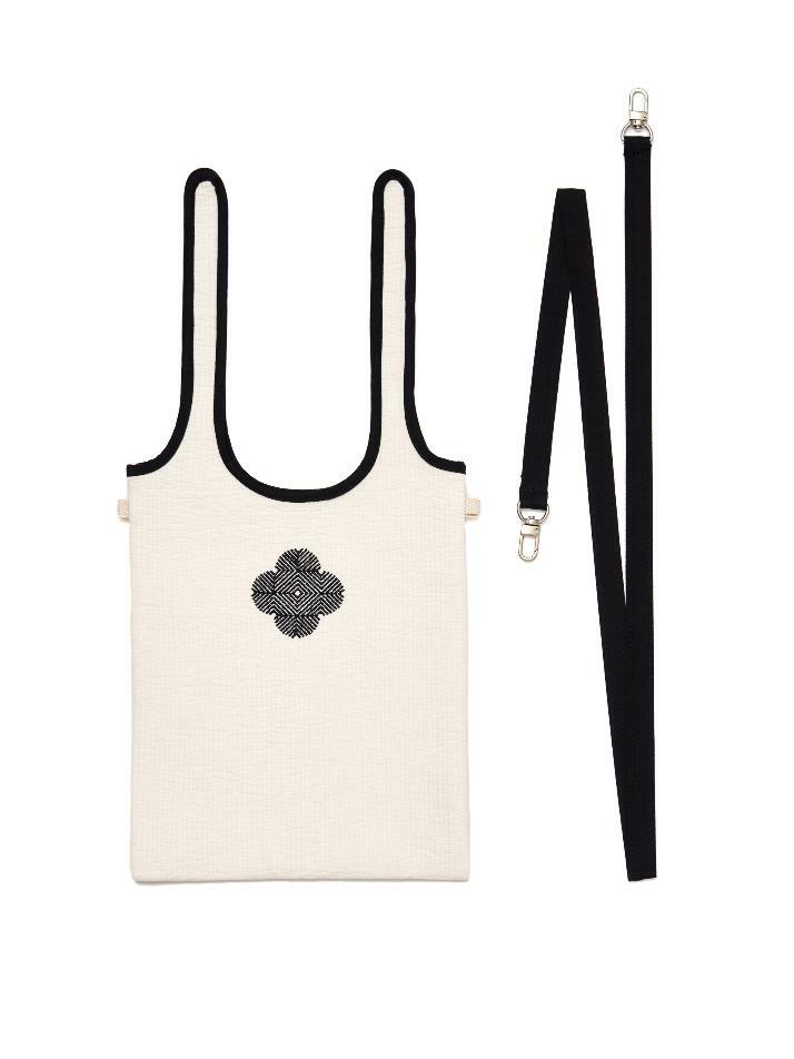 누비 보자기 자수 꽃 가방  (Nubi Bojagi Flower Bag)