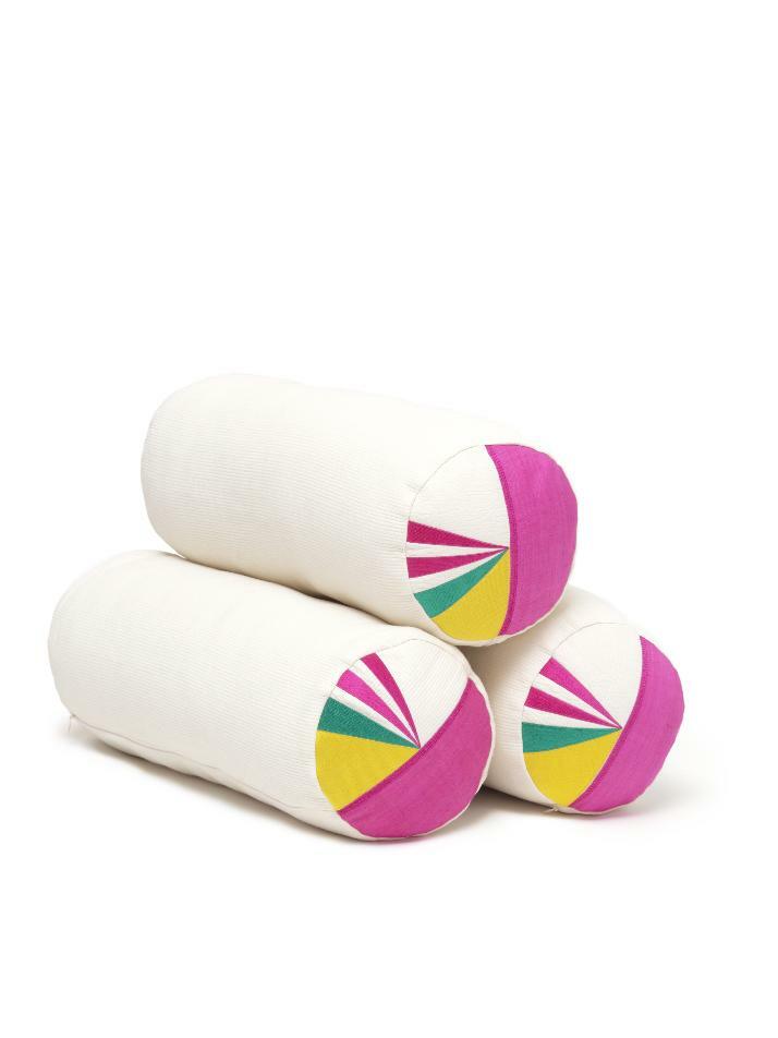 옥춘 누빔/모시 베개 (Okchun Pillow)