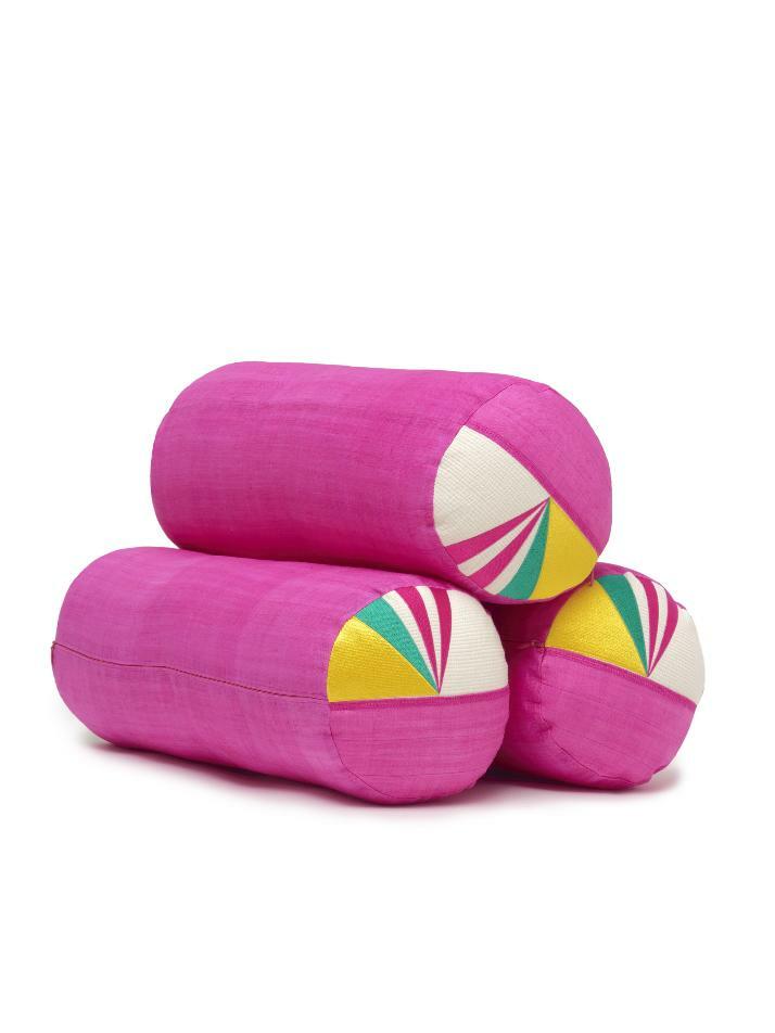 옥춘 누빔/모시 베개 (Okchun Pillow)