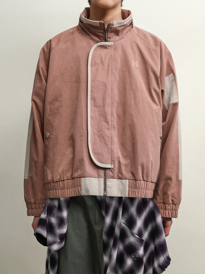 SQUARE UTILITY JUMPER-BROWN
