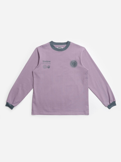 Infinite Sun L/S Tshirts-Faded Purple