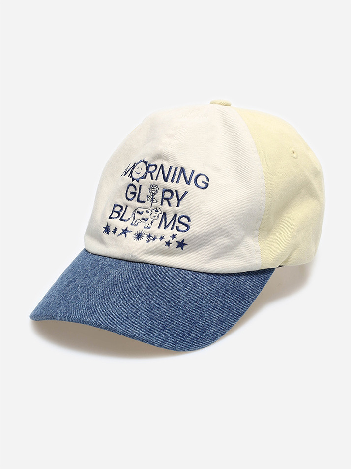 Cartoon Emb Cap-Denim