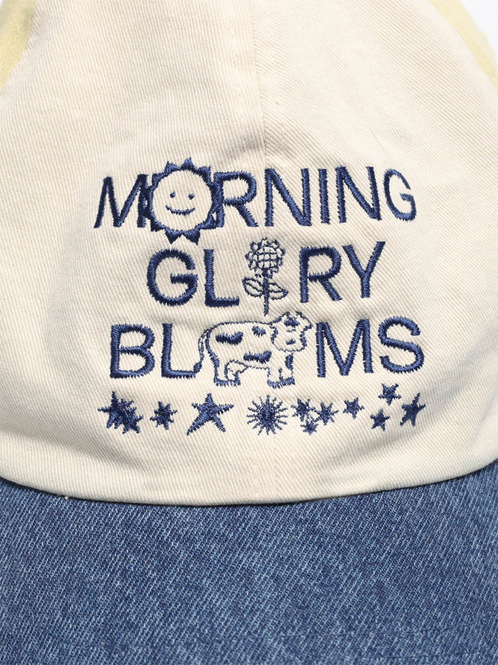 Cartoon Emb Cap-Denim