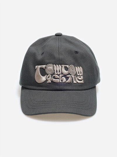 Balloon Emb Cap-Dark Grey