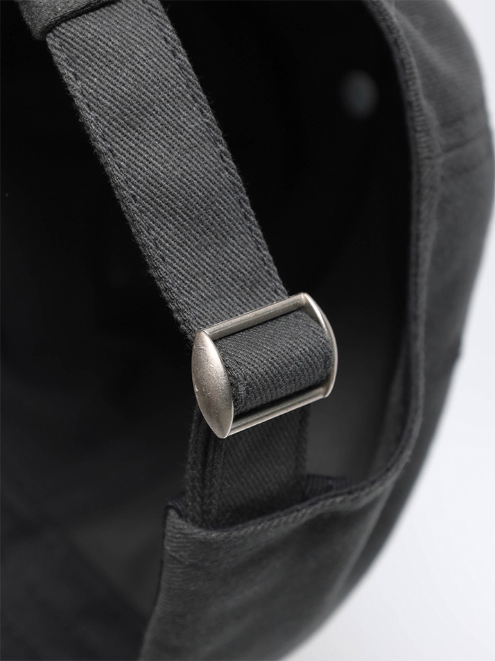 Balloon Emb Cap-Dark Grey