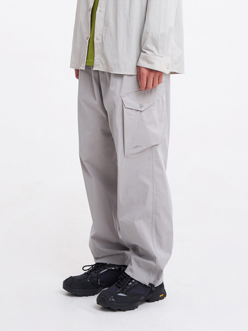 COMFY POCKET PANTS (LIGHT GREY)