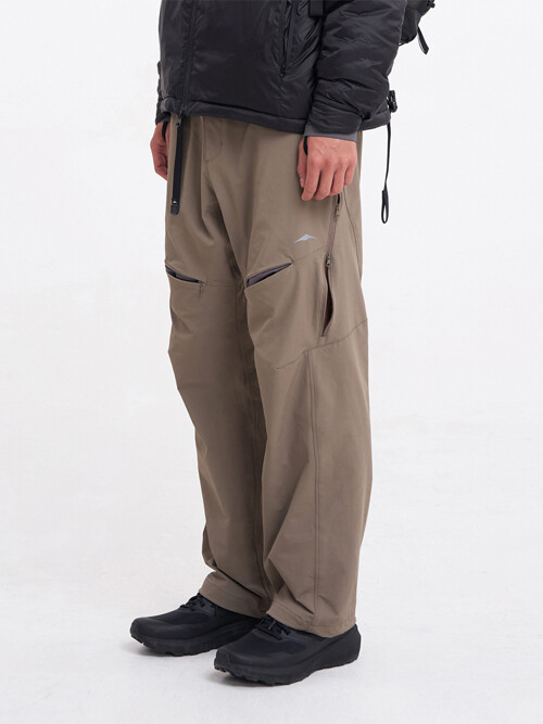 ADVANCE VENTIL BRUSHED PANTS (ASH BROWN)