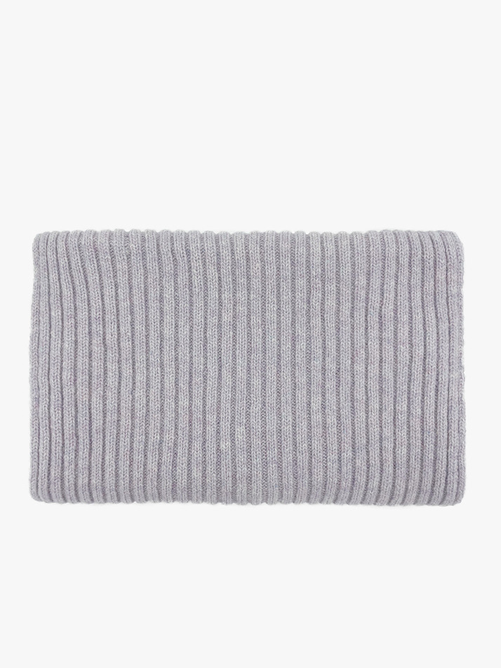 알파카 메리노울 벌키 머플러 라일락