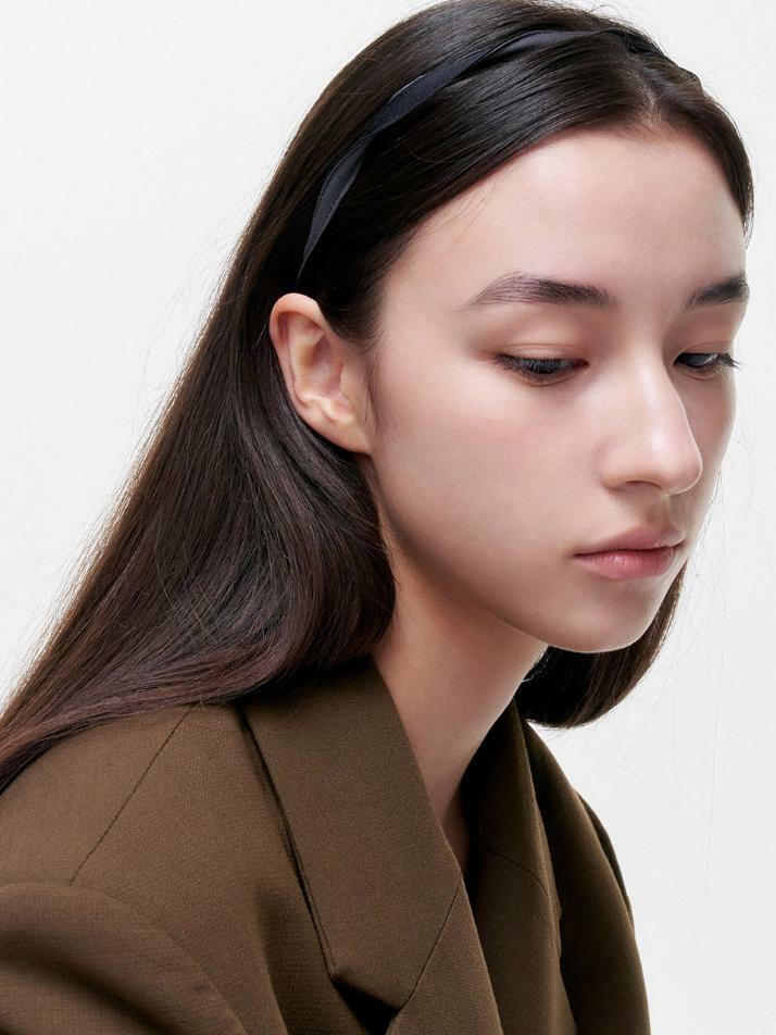 신디 배색 헤어밴드 2color