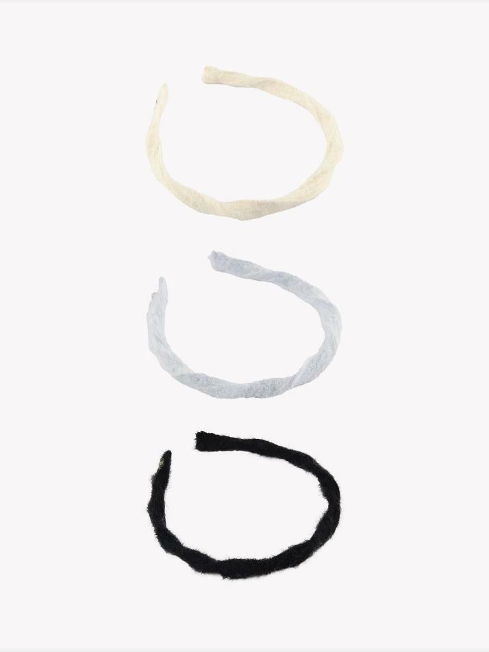 앙고라 헤어밴드 3color