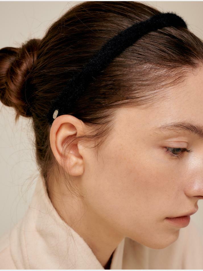 앙고라 헤어밴드 3color