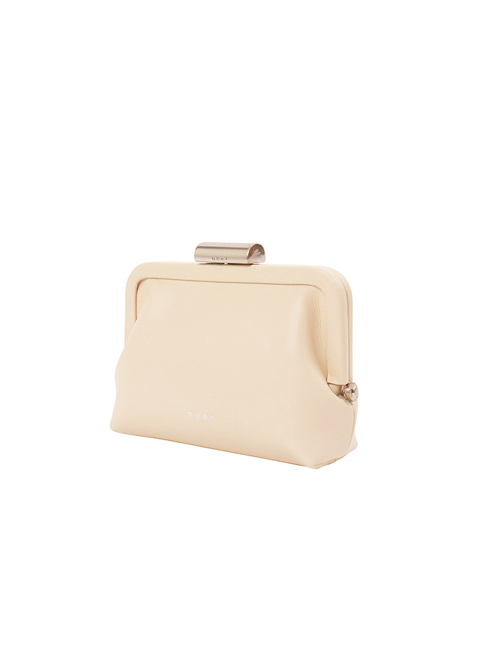 Vieve Card Wallet Ivory Solid