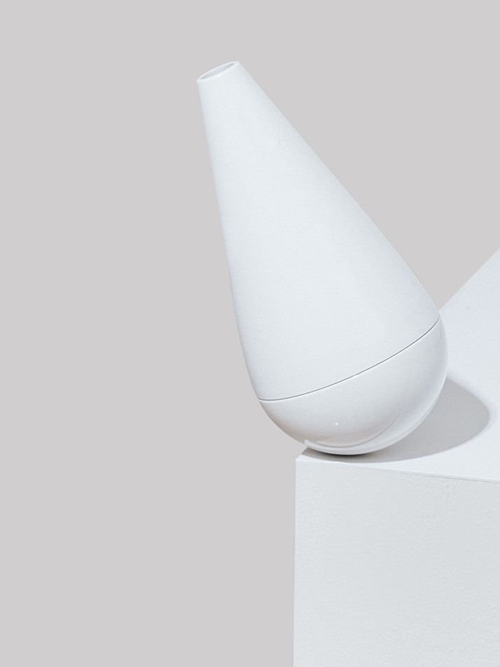 비믹스 오뚝이 화병 화이트