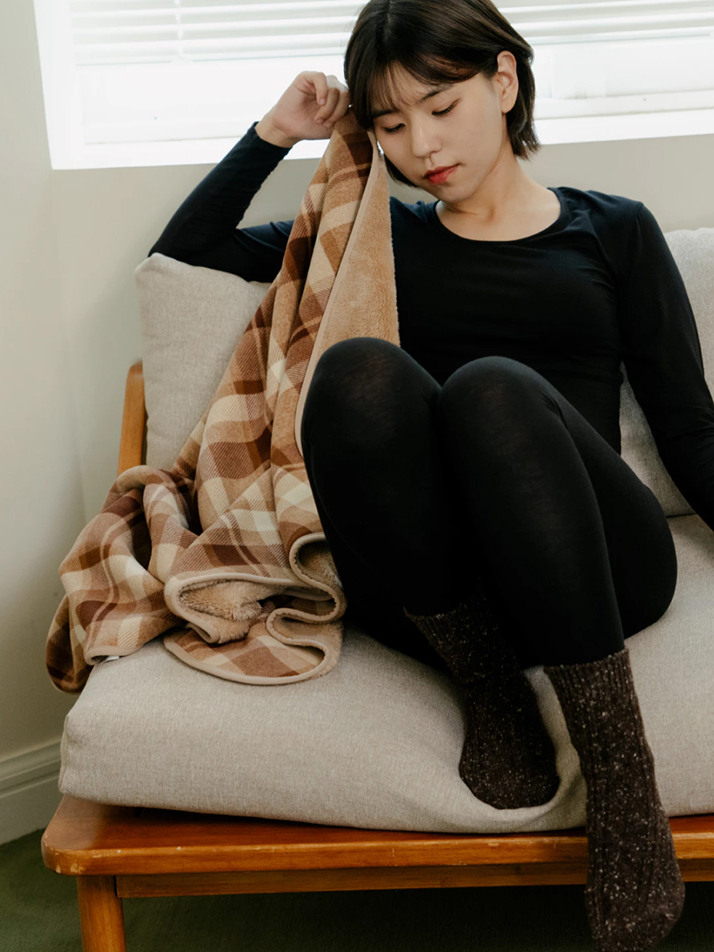 [U] 히트업 이너웨어 탑