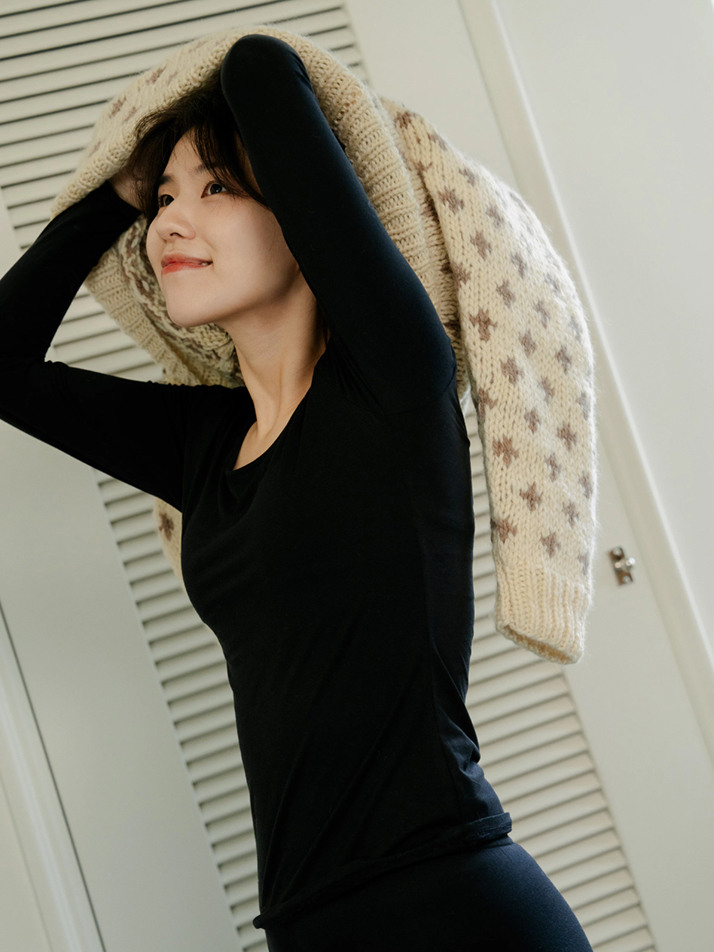 [U] 히트업 이너웨어 탑