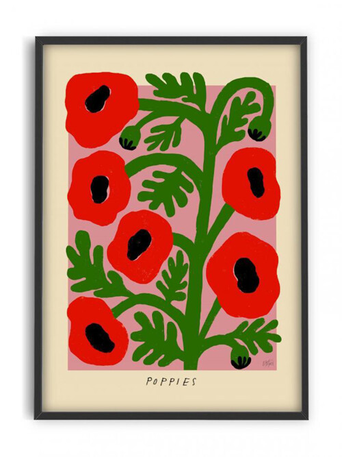 Madelen - Poppies 50 x 70