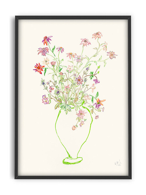 Mette Rix - Wild Flowers V 50 x 70