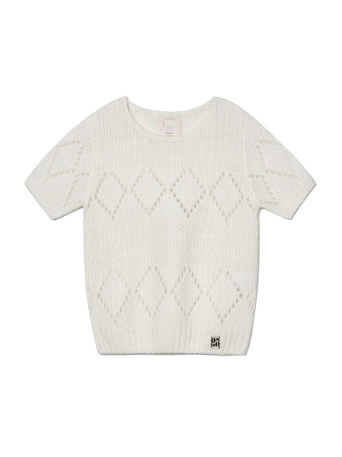 MONDY KNIT TOP (WHITE)