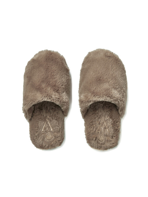 FUR ROOM SHOES_brown