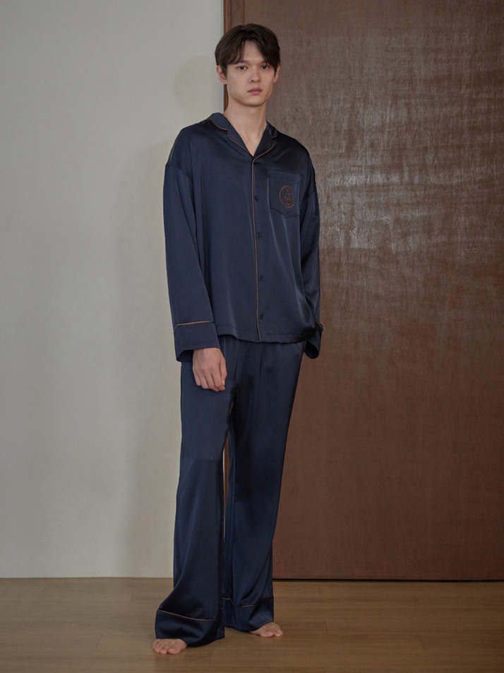 CLASSIC PAJAMA SET_wild navy