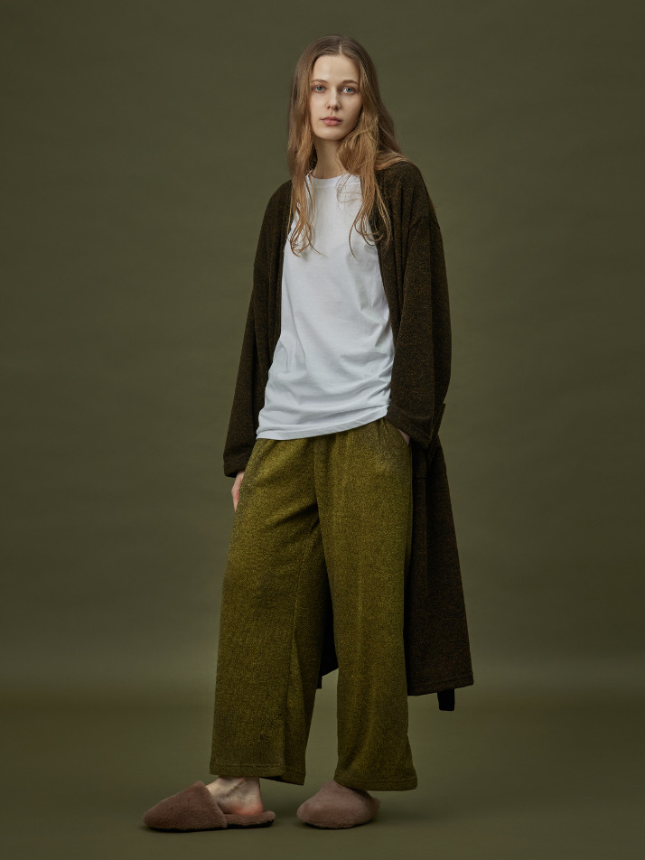 LOUNGE PANT_moss green (women)