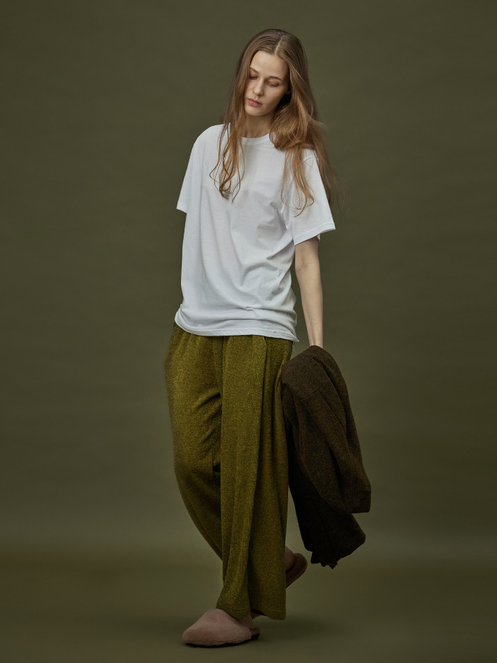 LOUNGE PANT_moss green (women)