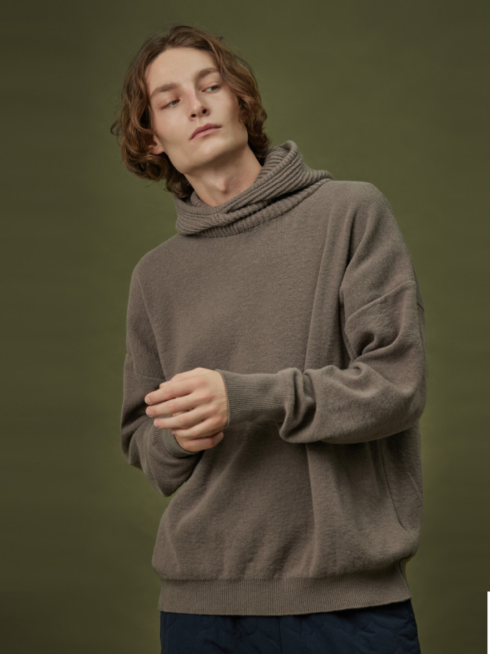 HOODIE KNIT_etoffe (men)