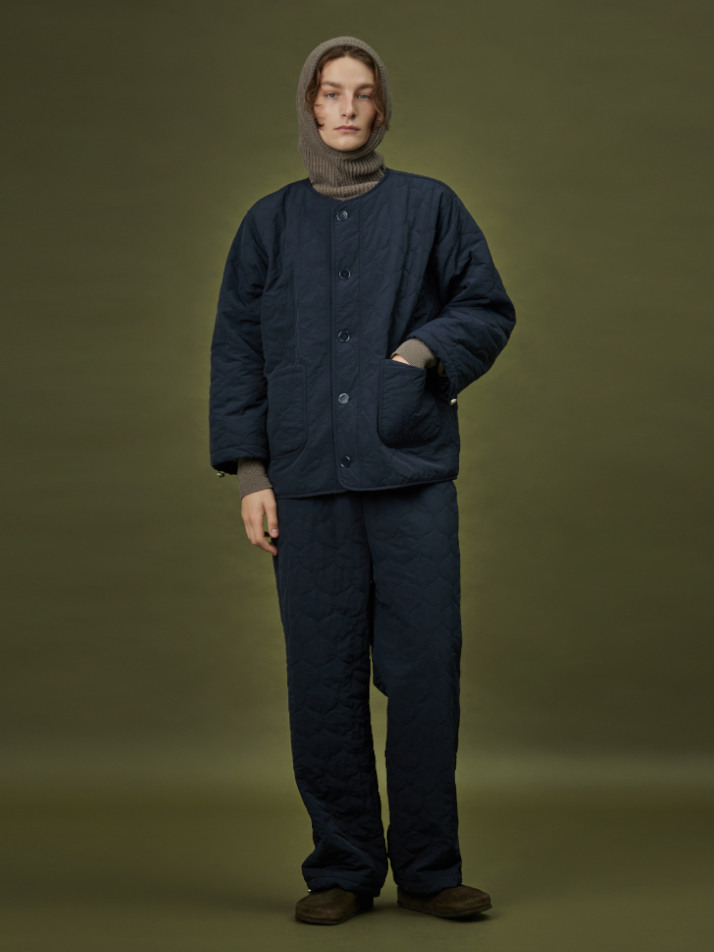 QUILTING PADDING JACKET_navy (men)