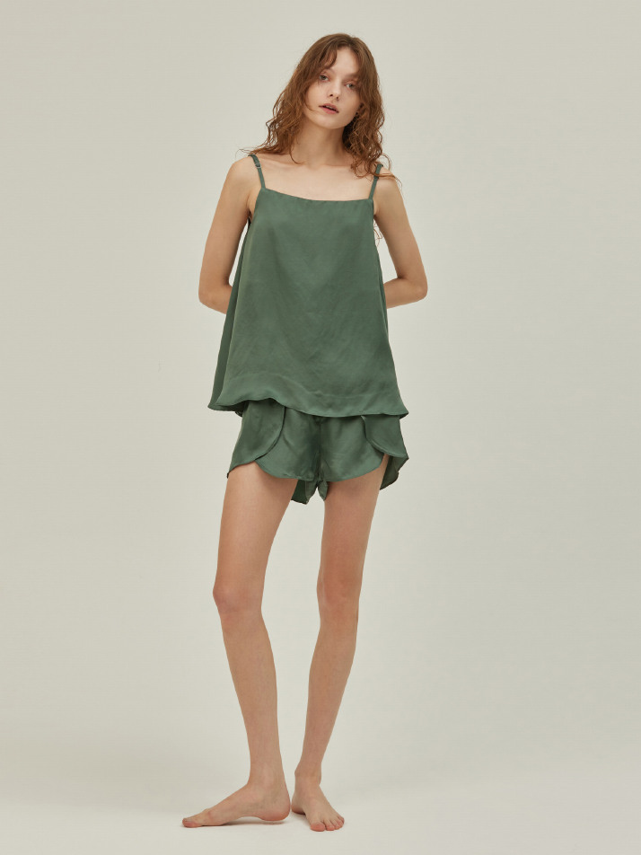 SLIP PAJAMAP SET_khaki