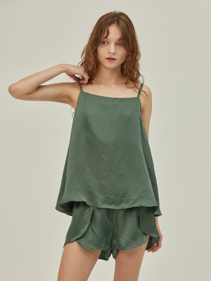 SLIP PAJAMAP SET_khaki