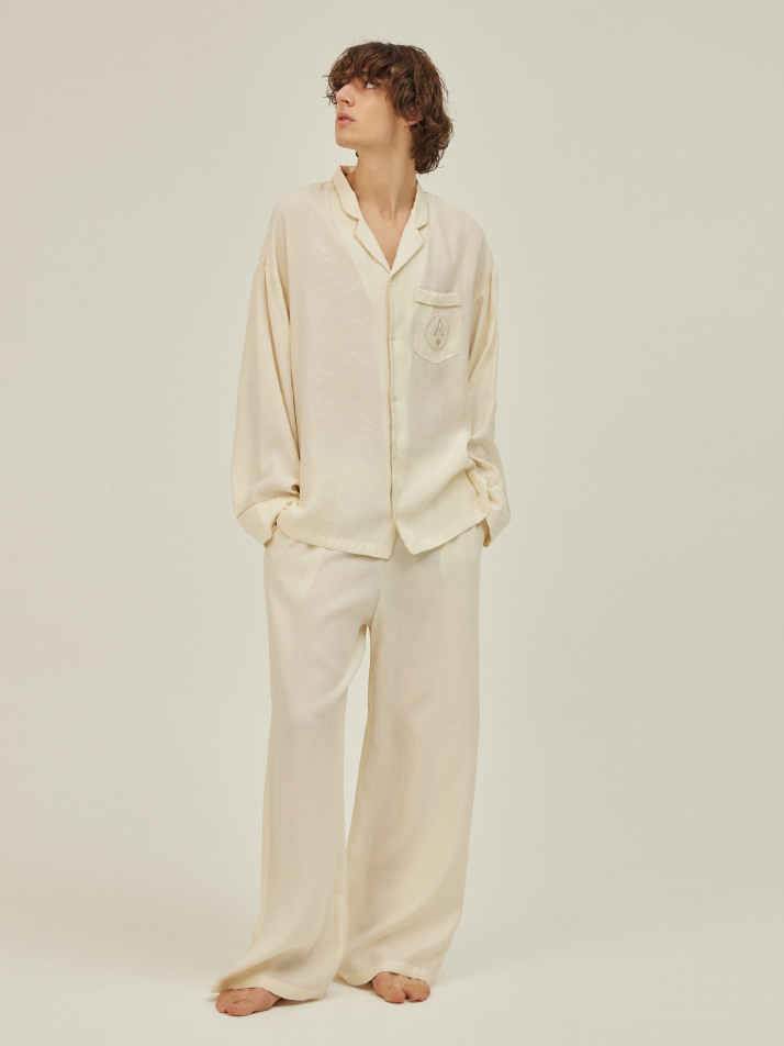 CLASSIC PAJAMA SET_ivory