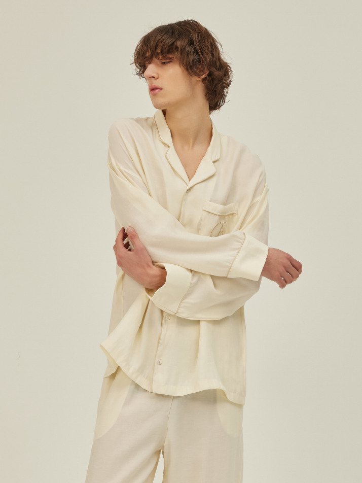 CLASSIC PAJAMA SET_ivory