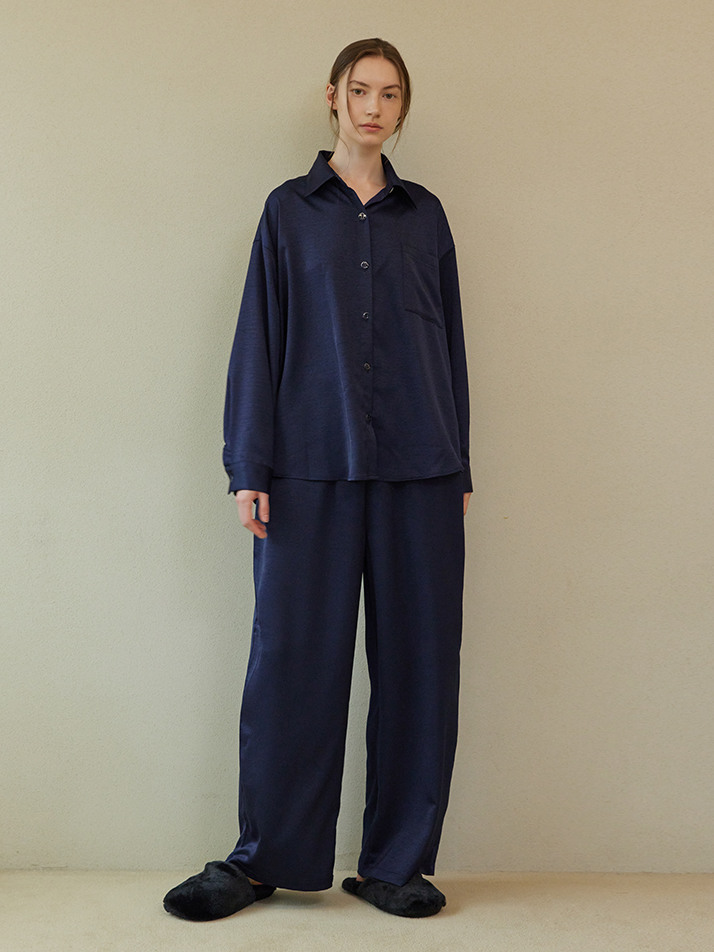 FIRST PAJAMA SET_deep navy (women)